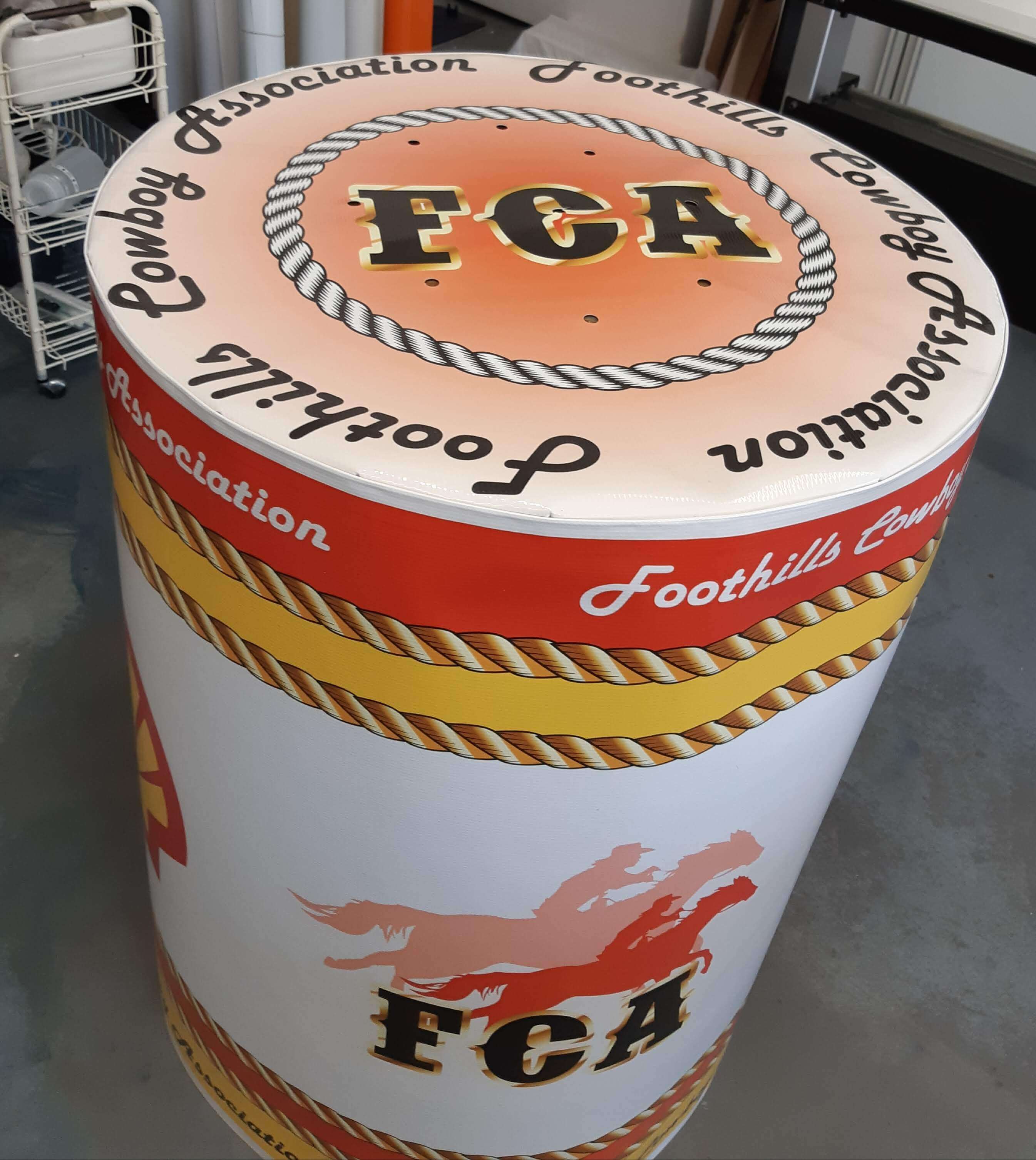 Custom barrel cover